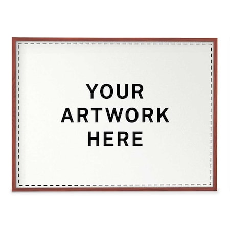 United Visual Products Drop-In Shadowbox, 18"x24", Light Oak/Coba UVSB1824-LTOAK-COBACC